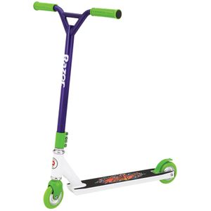 Самокат для трюков Razor Beast V3 (Бело-фиолетовый)