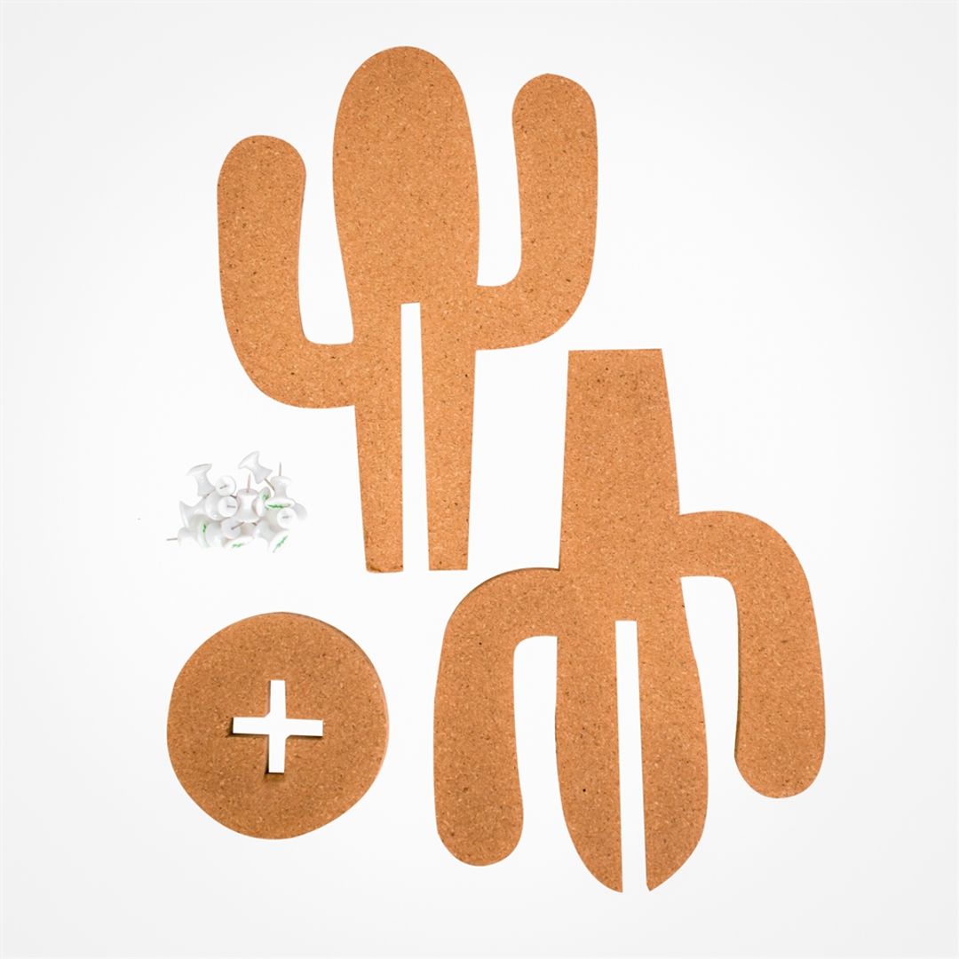 Настольный органайзер Corkboard Cactus
