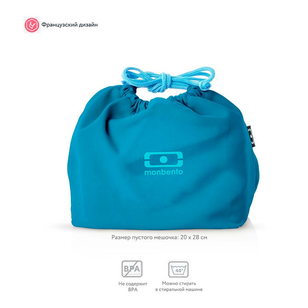 Мешочек для ланча Monbento Pochette (Denim) Мешочек для ланча Monbento Pochette (Denim)