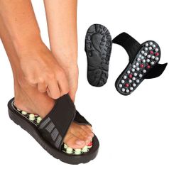 Рефлекторные массажные тапочки Massage Slipper
