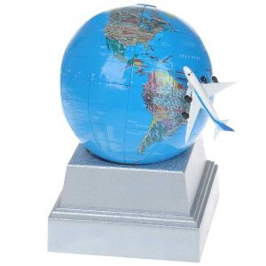 Вращающийся Глобус Полет над Землей