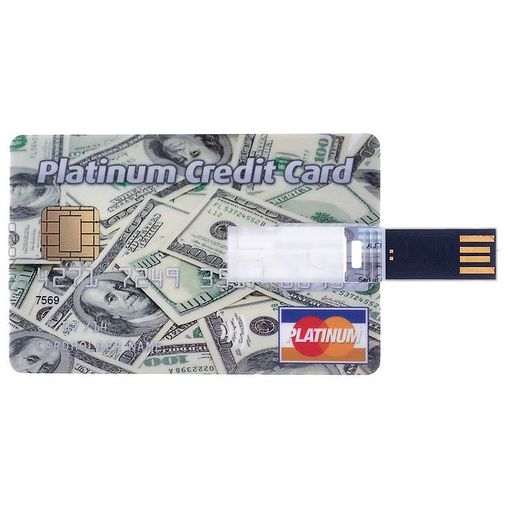Флешка Кредитка Platinum Credit Card 8 Гб Готова к использованию Флешка Кредитка Platinum Credit Card 8 Гб Готова к использованию