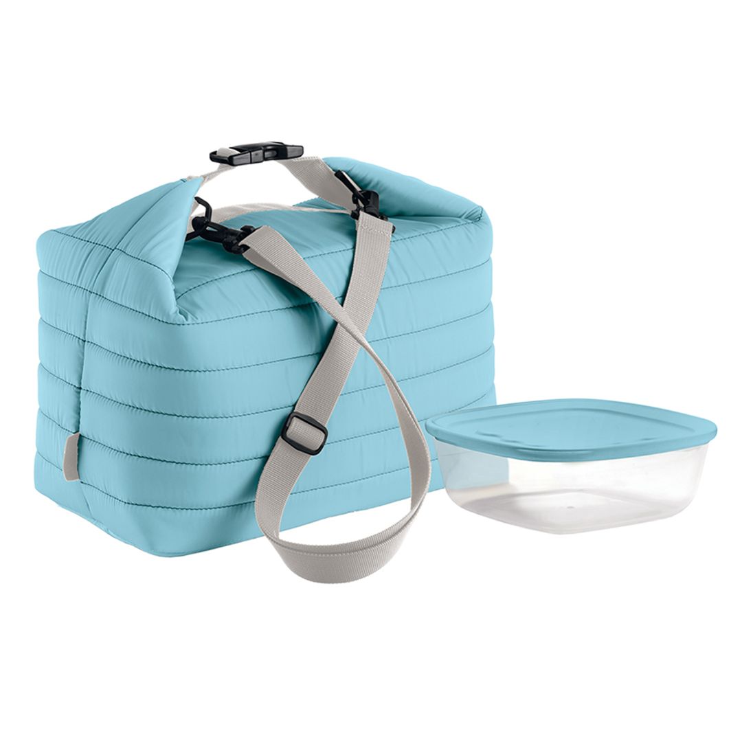 Набор из термосумки и контейнера Handy голубой (3 л)