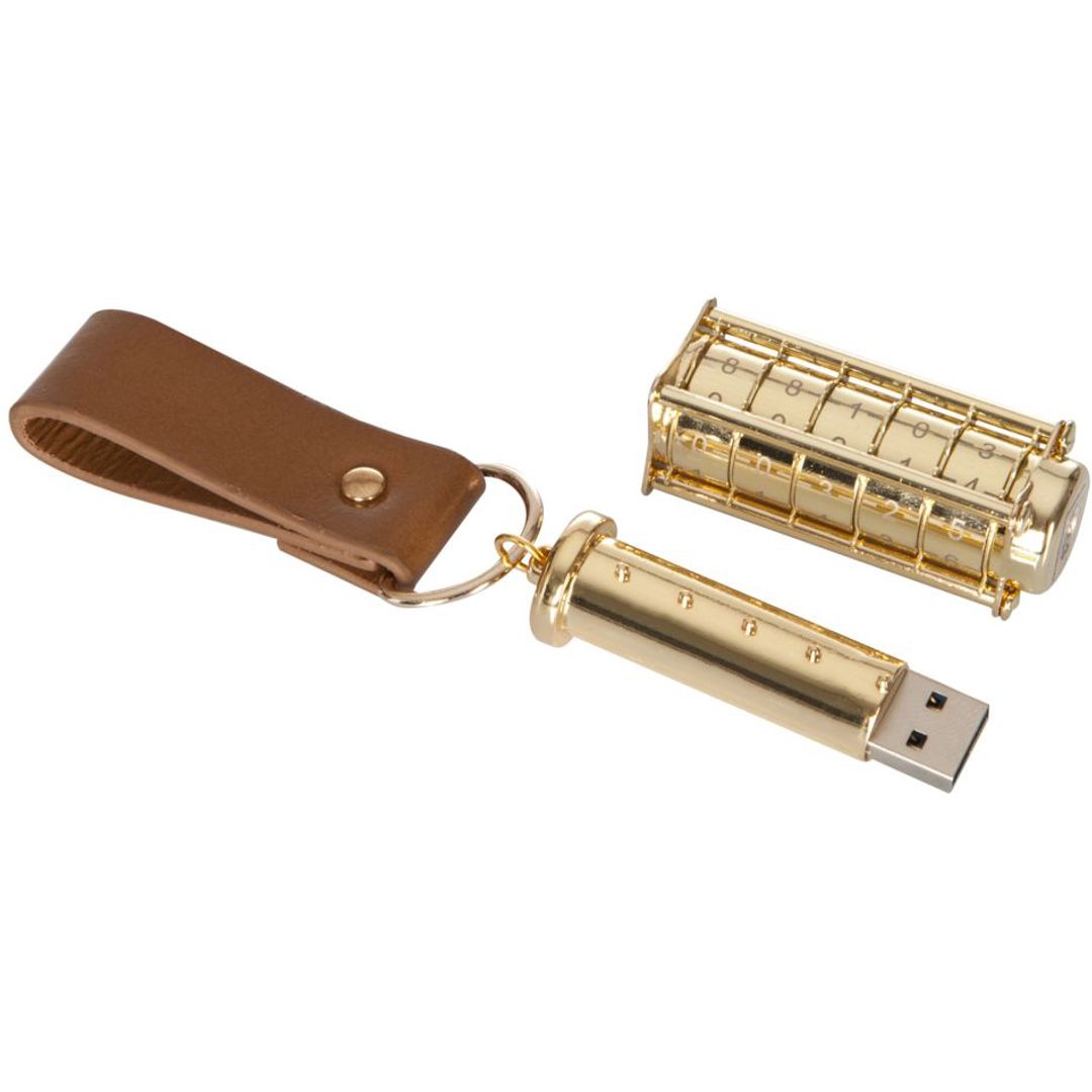 Флешка Cryptex Gold Limited Edition 64 Гб (Ironglyph) купить по цене 4 ...