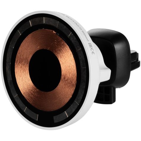 Держатель Cooper Auto Wireless с беспроводной зарядкой (Белый)