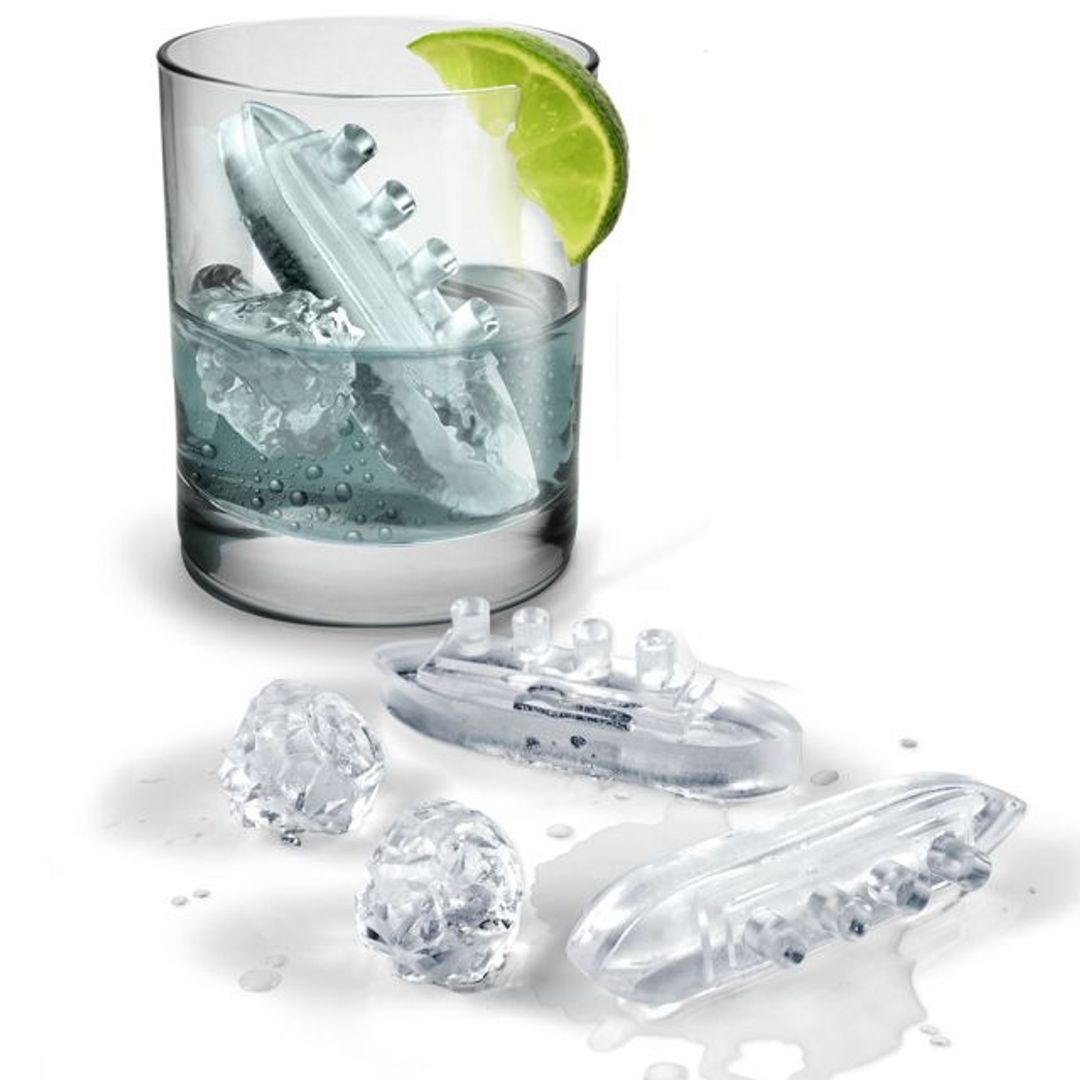 Форма для льда Титаник и айсберг Gin&Titonic Форма для льда Титаник и айсберг Gin&Titonic