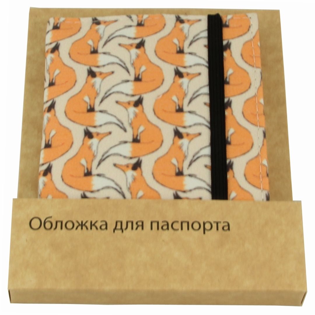 Обложка для паспорта Fox Упаковка Обложка для паспорта Fox Упаковка