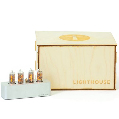 Ламповые часы Lighthouse 1.0 Steel