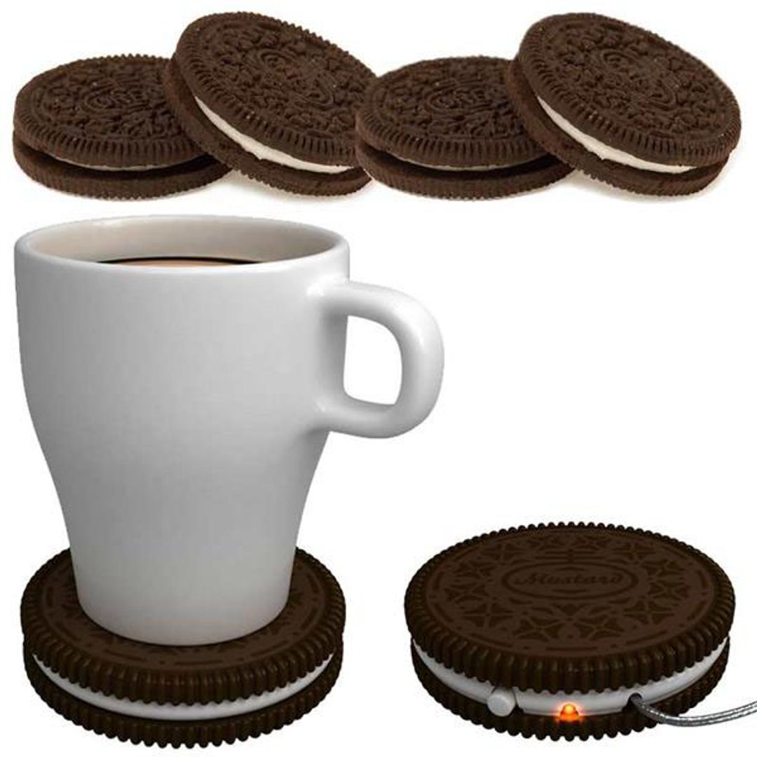 USB Подогреватель для чашки Печенька Hot Cookie (Mustard) купить по ...