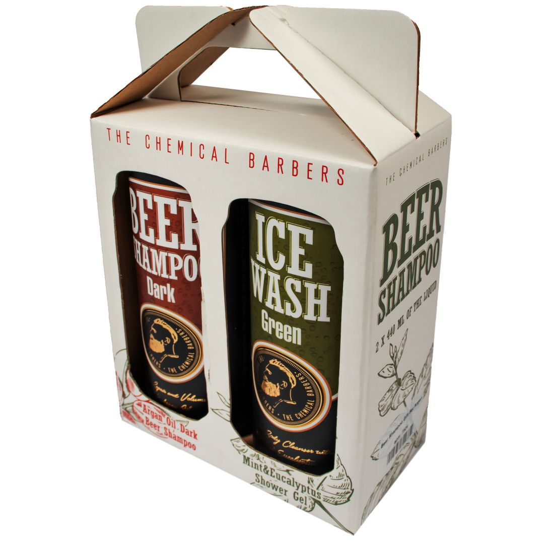 Подарочный набор The Chemical Barbers Beer Shampoo Gift Set Argan
