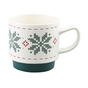 Набор из четырех кружек Knitted tale из коллекции New Year Essential, 380 мл Набор из четырех кружек Knitted tale из коллекции New Year Essential, 380 мл