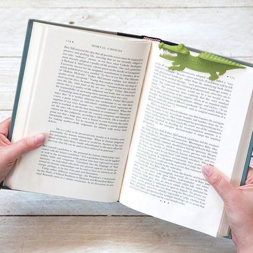 Закладка для книги Крокодил Crocomark Закладка для книги Крокодил Crocomark