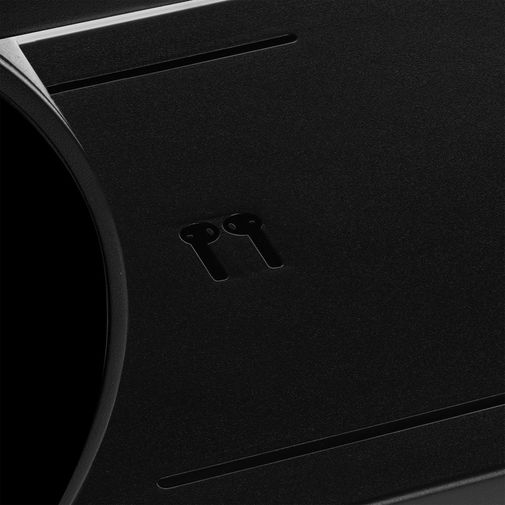 Станция беспроводной зарядки с часами fullStack (Черная) Станция беспроводной зарядки с часами fullStack (Черная)