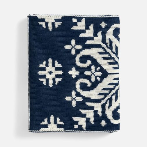 Шарф Wintertude L (синий с белым) Шарф Wintertude L (синий с белым)