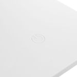 Настольная лампа с часами и календарем Office Torch ver.2 (белый)