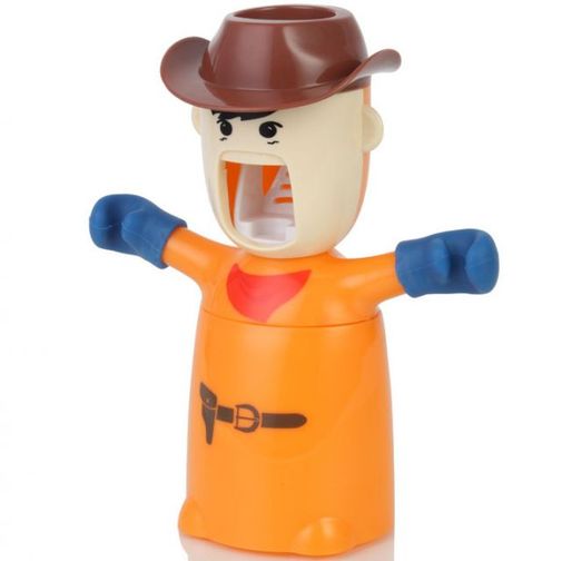 Держатель для зубных щеток и Дозатор пасты Ковбой Держатель для зубных щеток и Дозатор пасты Ковбой