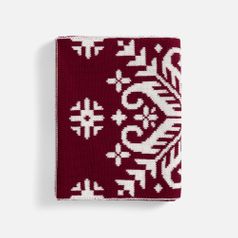 Шарф Wintertude M (красный с белым)