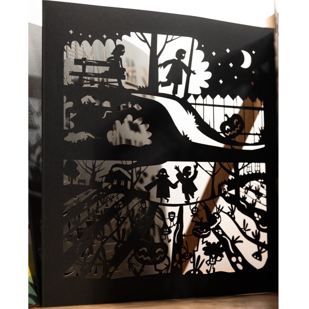 Книга Театр теней История на Хеллоуин Книга Театр теней История на Хеллоуин