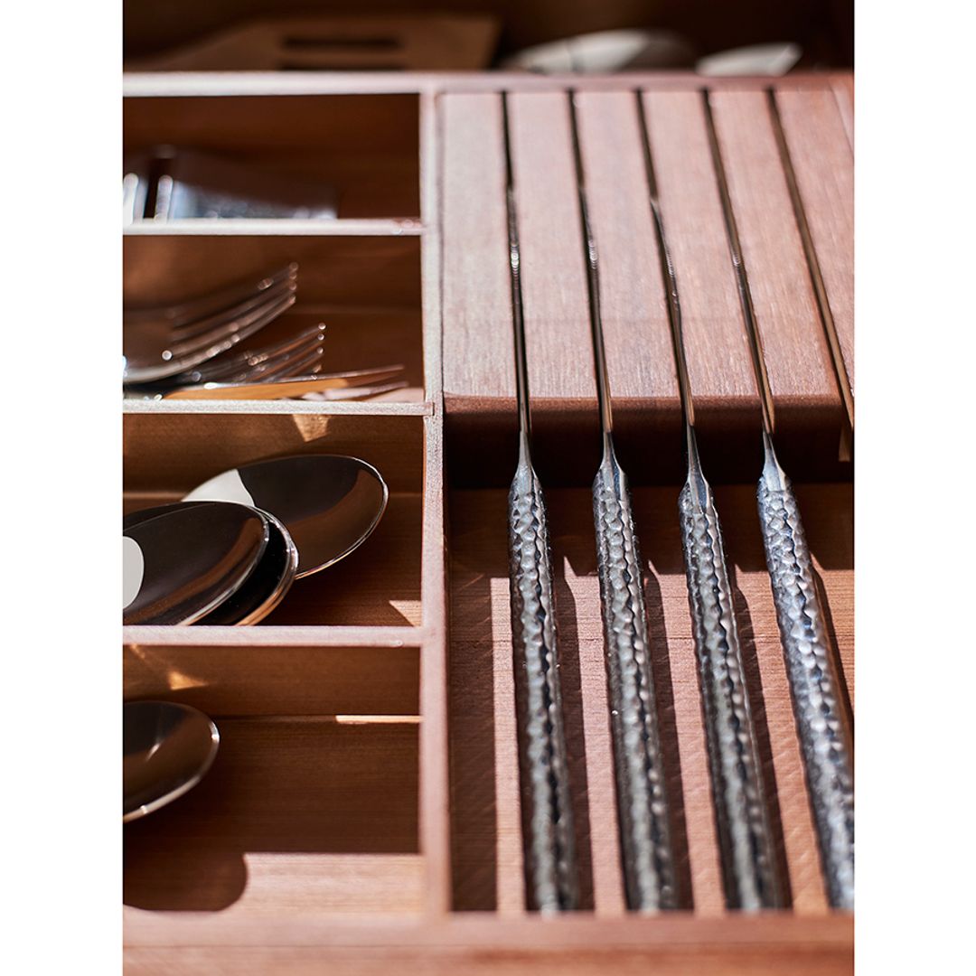 Органайзер для столовых приборов с держателем для ножей Bambox (30х38 см) Органайзер для столовых приборов с держателем для ножей Bambox (30х38 см)