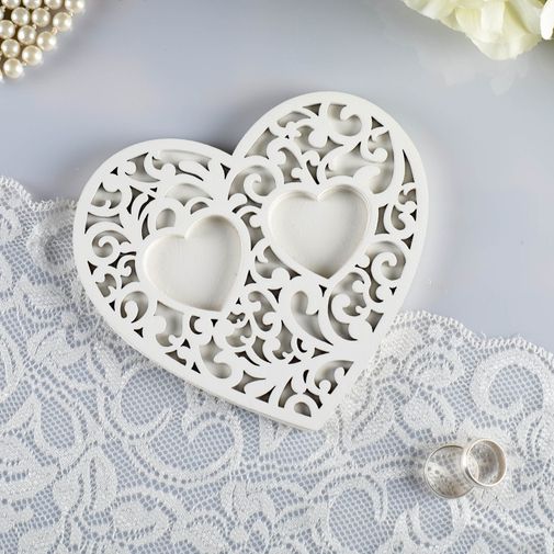 Подставка для колец Ажур (Белый) Подставка для колец Ажур (Белый)