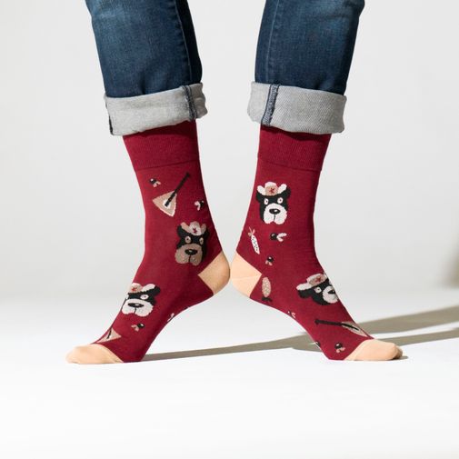 Носки Клюквенная тема
