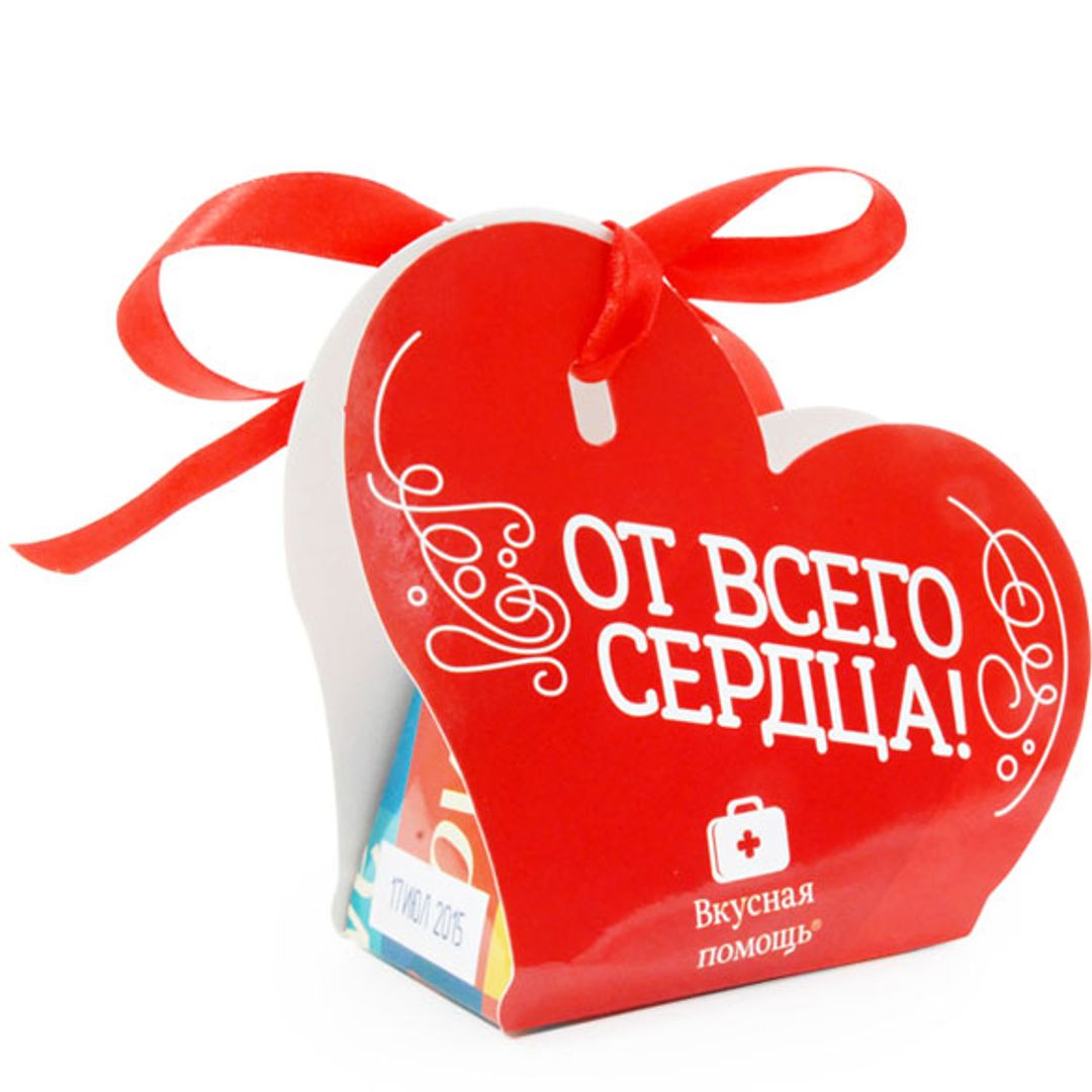 Набор шоколадных конфет От всего сердца! Набор шоколадных конфет От всего сердца!