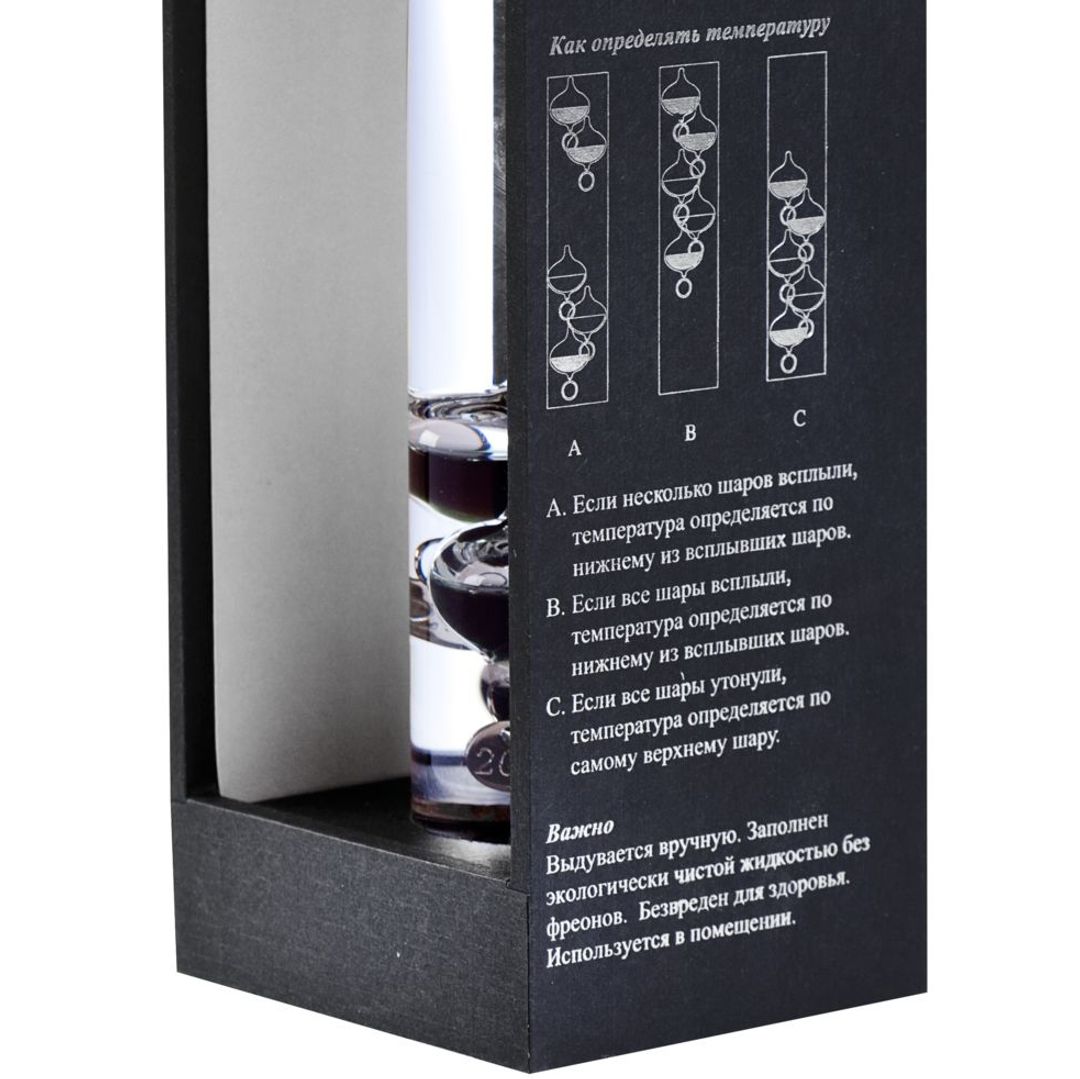 Термометр Галилея Как определять температуру?