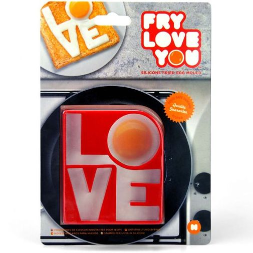 Форма для яичницы Люблю тебя Fry Love You
