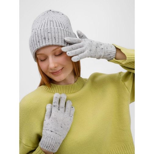 Перчатки сенсорные Spotti Senso (светло-серые) Перчатки сенсорные Spotti Senso (светло-серые)