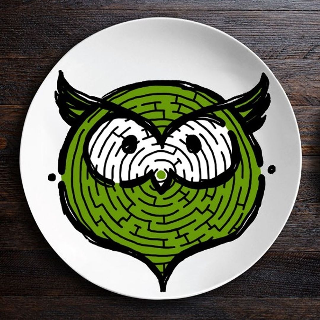 Набор тарелок лабиринтов ЗооЛаб