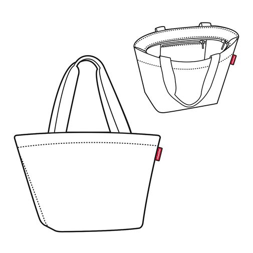 Сумка Shopper M Signature Lemon Сумка Shopper M Signature Lemon