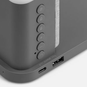 Зарядная станция с часами и подсветкой Large Charge ver.2 (серый) Зарядная станция с часами и подсветкой Large Charge ver.2 (серый)