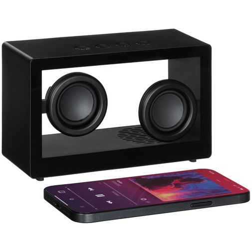 Bluetooth-колонка со светомузыкой Sensofonic (черный)