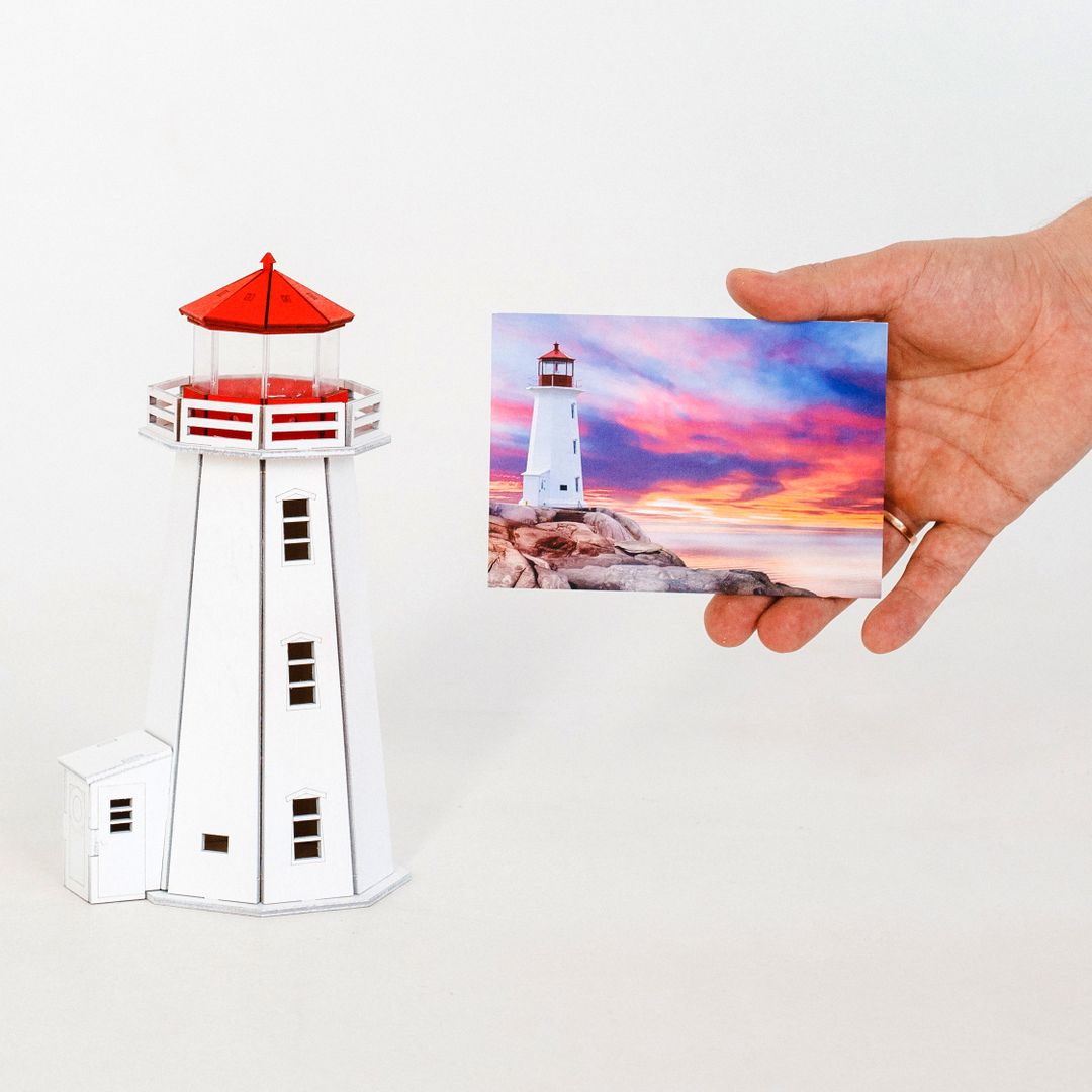 Модель сборная Маяк Пеггис ков (Канада) Модель сборная Маяк Пеггис ков (Канада)