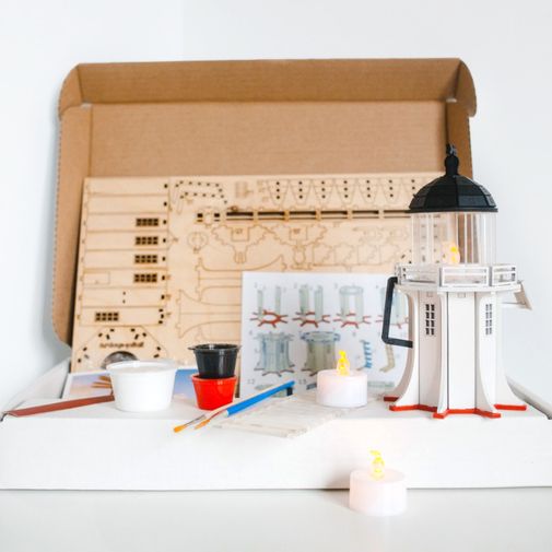 Модель сборная Маяк мыса Реинга (Новая Зеландия)