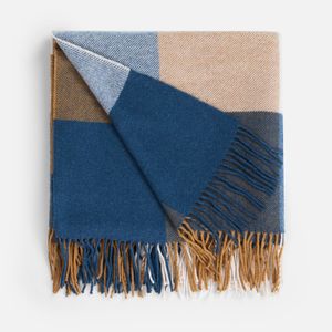 Плед Fleco (синий с коричневым) Плед Fleco (синий с коричневым)