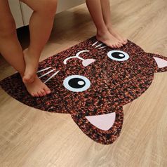 Коврик для входной двери Lucky Cat