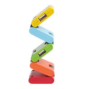 USB Хаб Змейка Квадратная