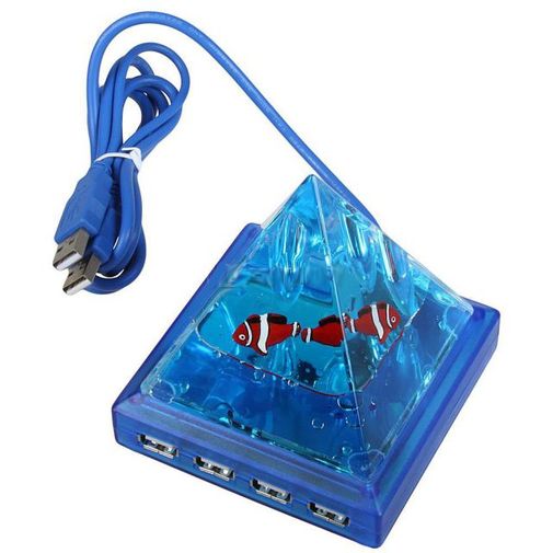 USB Хаб Пирамида с рыбками USB Хаб Пирамида с рыбками