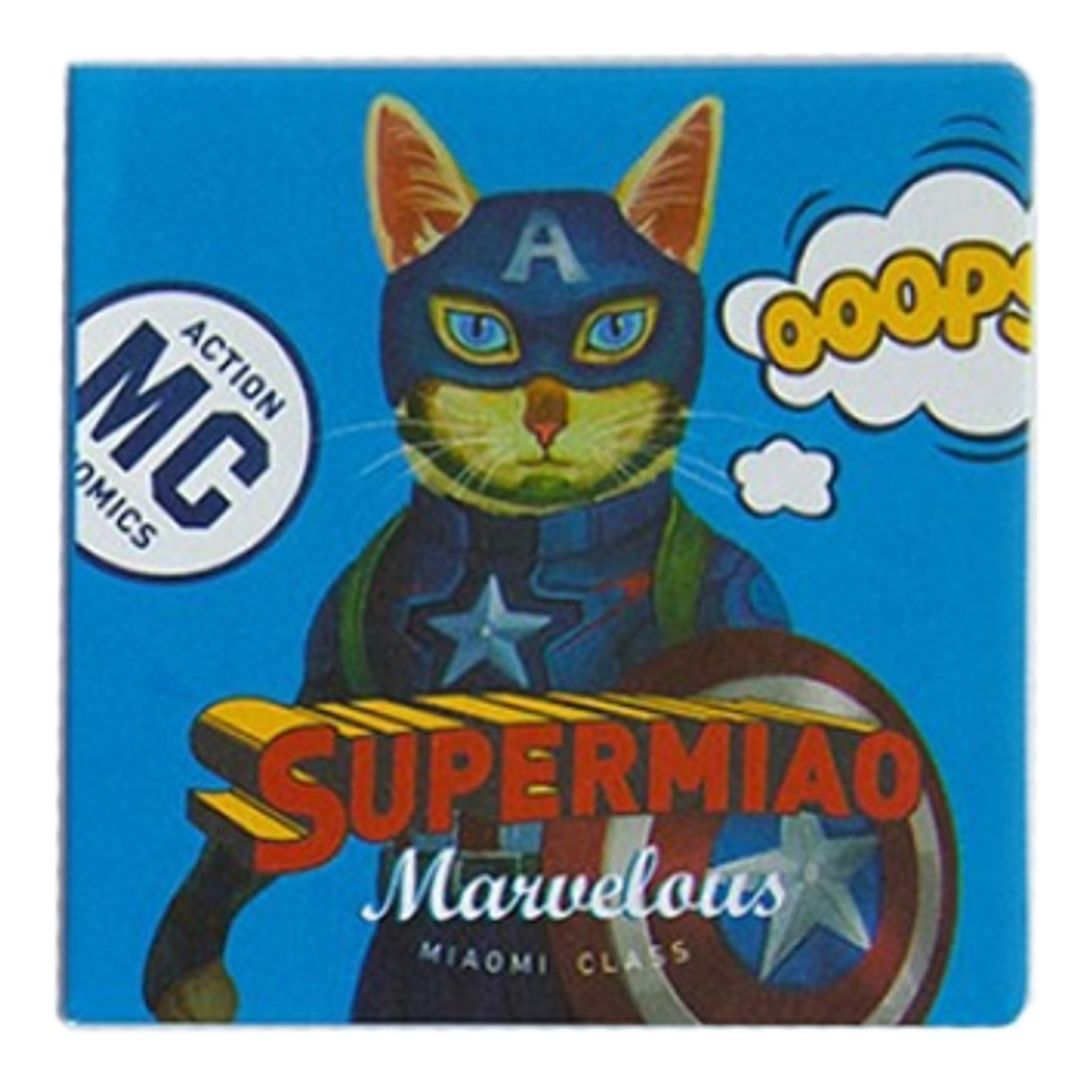 Открытка Supermiao (Капитан Америка) Открытка Supermiao (Капитан Америка)