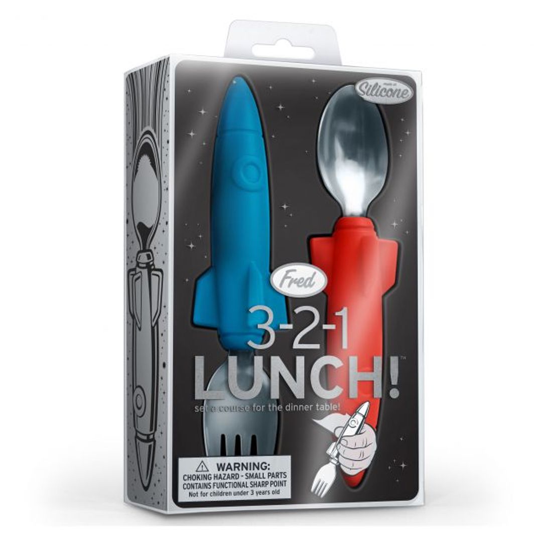 Вилка и ложка Ракеты 3-2-1 Lunch! Вилка и ложка Ракеты 3-2-1 Lunch!