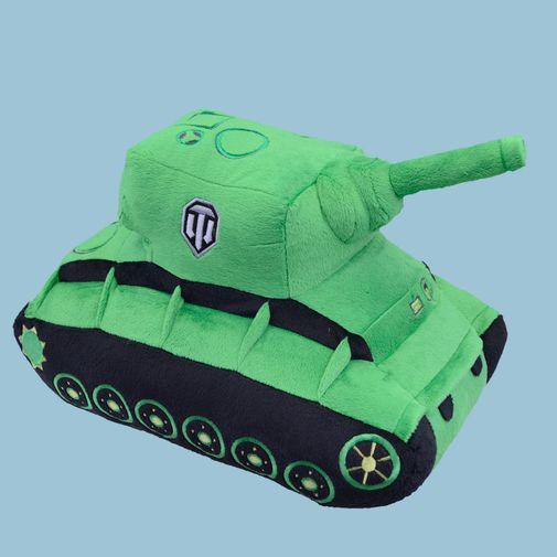 Мягкая игрушка Танк КВ-2 World of Tanks (Салатовый с черным) Мягкая игрушка Танк КВ-2 World of Tanks (Салатовый с черным)