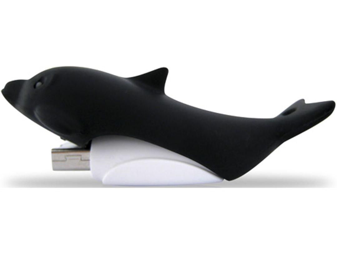Флешка Дельфин Черный 8 Гб Флешка Дельфин Черный 8 Гб