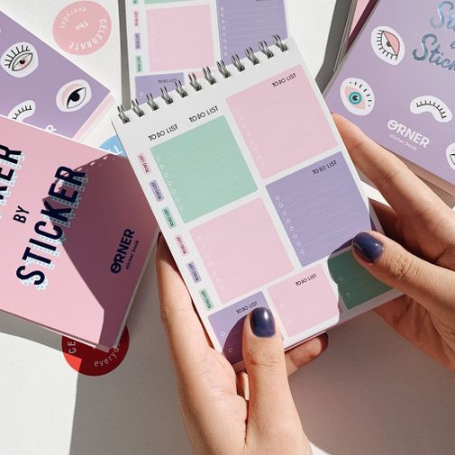 Стикербук Sticker by Sticker