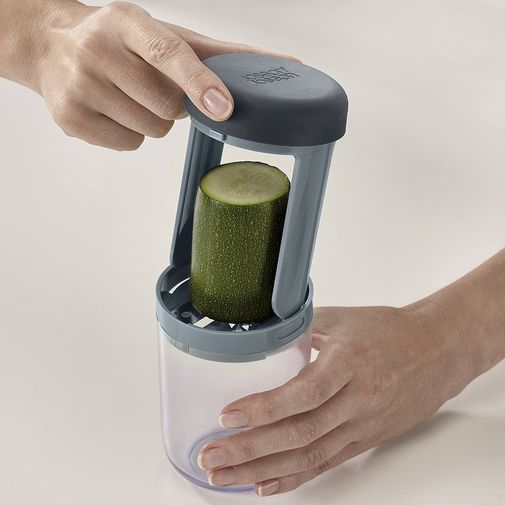 Терка спиралайзер с тремя лезвиями и контейнером для хранения Spiro