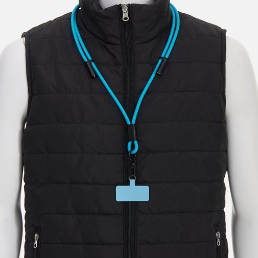 Кабель-ланьярд energyFlex Power Delivery 60 Вт (голубой)