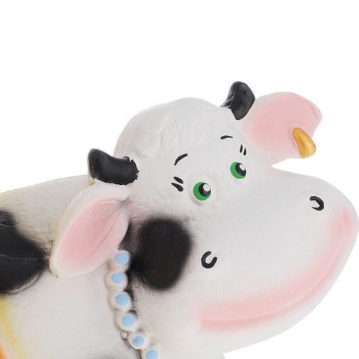 Копилка Коровка с бантом