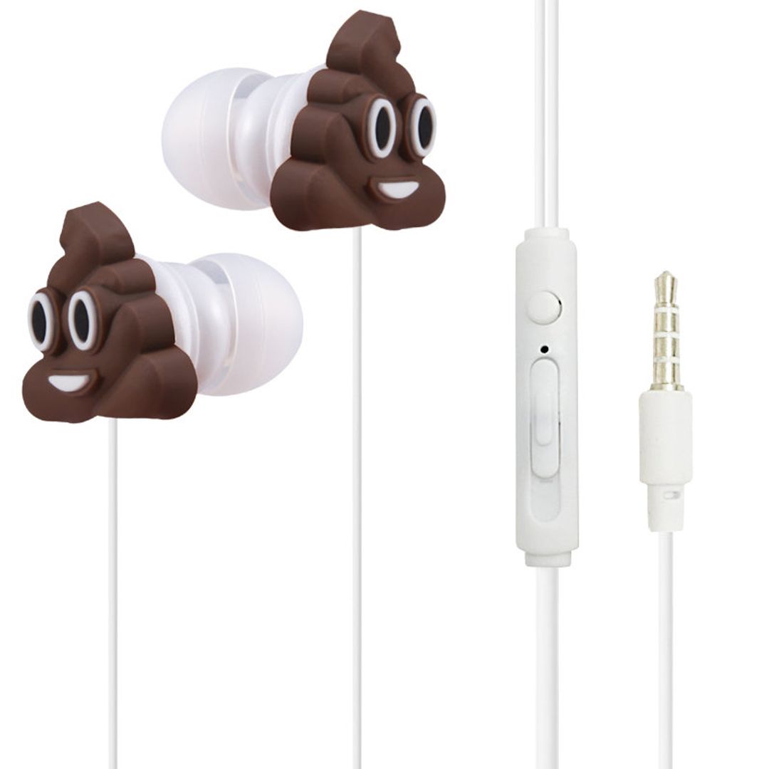 Наушники Emoji Какашки Наушники Emoji Какашки