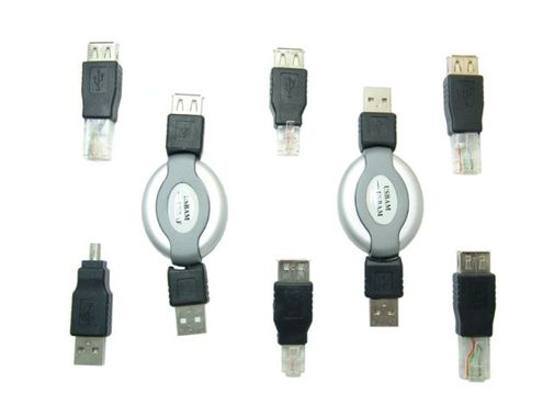 Набор кабелей для поездок Набор кабелей для поездок