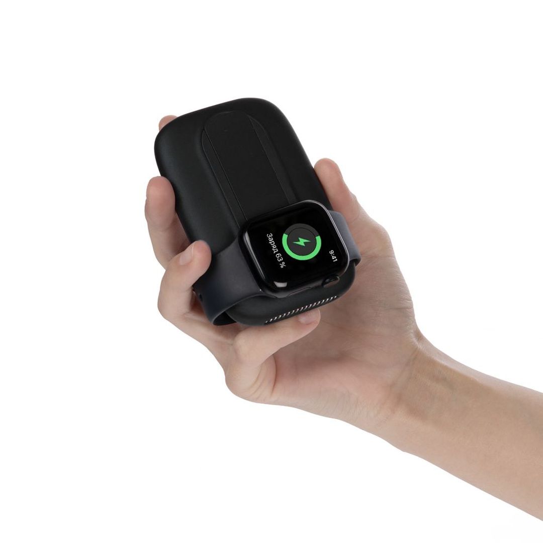 Универсальный магнитный аккумулятор Feel Motion 5000 мАч (Черный) Универсальный магнитный аккумулятор Feel Motion 5000 мАч (Черный)